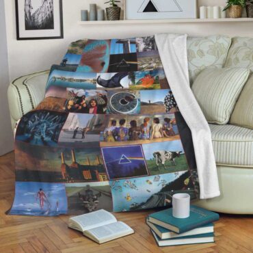 Pink Floyd Fleece Blanket - 40th Anniversary 2007 Premium