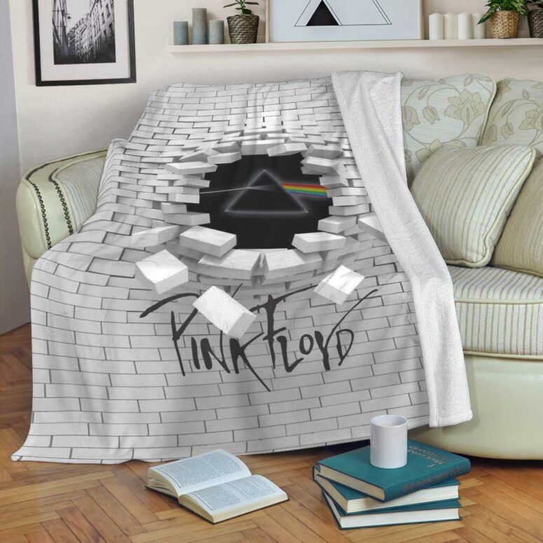 Pink Floyd Fleece Blanket - Brick In The Wall 3D Premium