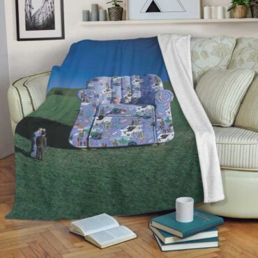 Pink Floyd Fleece Blanket - Characters Chair Premium