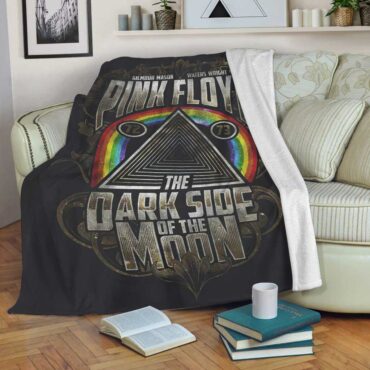 Pink Floyd Fleece Blanket - Dark Side Of The Moon 1972 1973 Premium