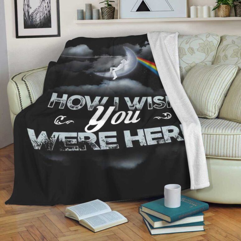 Pink Floyd Fleece Blanket - How Wish You Were Here  Premium