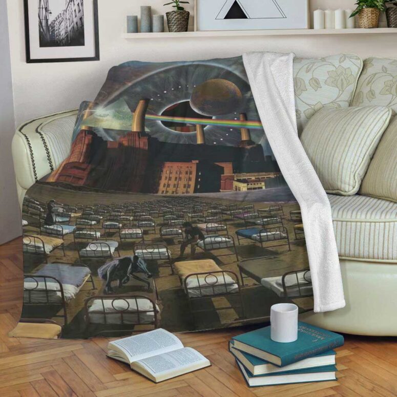 Pink Floyd Fleece Blanket - Momentary lapse of reason Premium