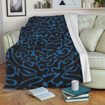 Pink Floyd Fleece Blanket - Logo Cosmic psychedelic Art Premium