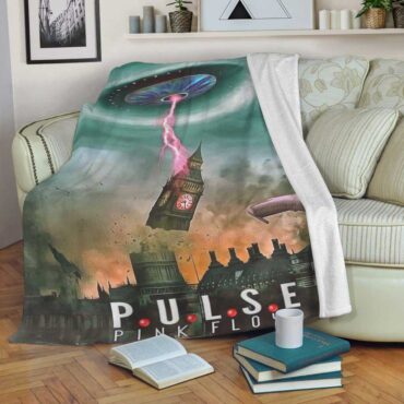 Pink Floyd Fleece Blanket - Power of Pulse Premium