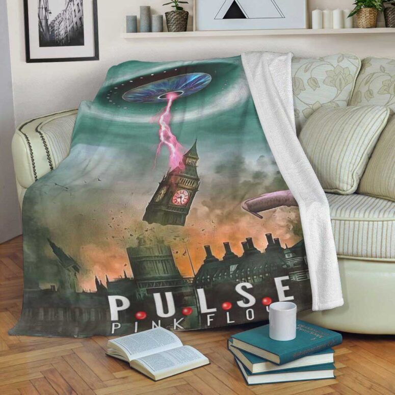 Pink Floyd Fleece Blanket - Power of Pulse Premium