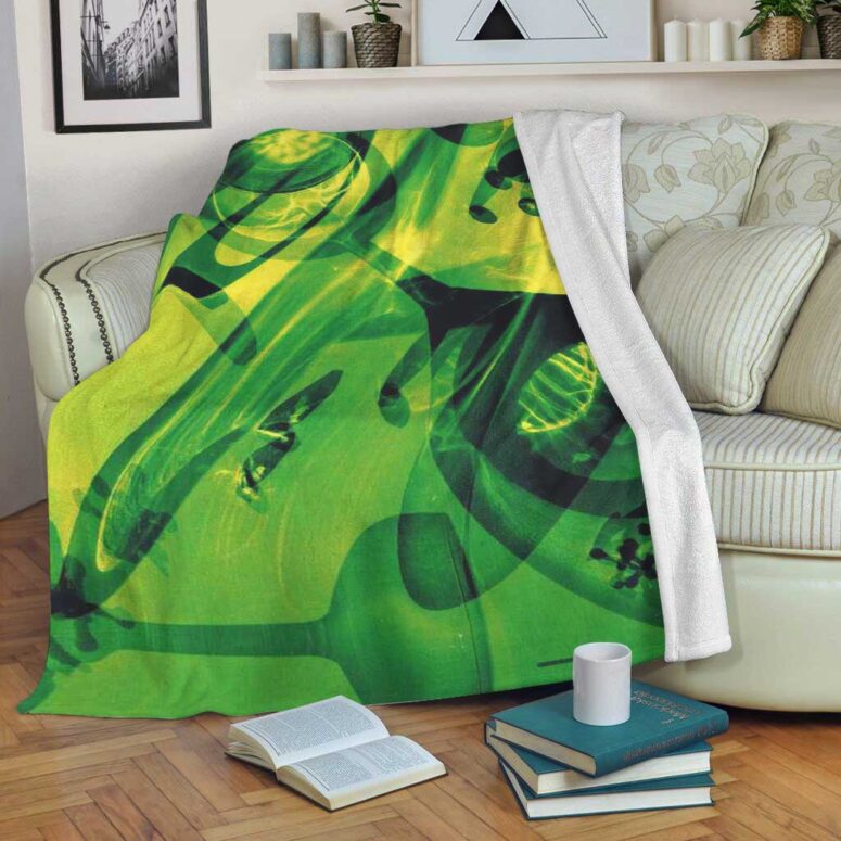 Pink Floyd Fleece Blanket - The Dark Side Of The Moon CD 1993 Premium