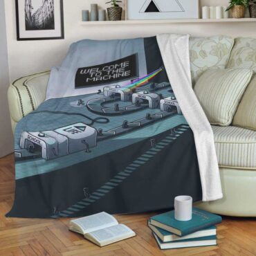 Pink Floyd Fleece Blanket - Welcome To The Machine Premium