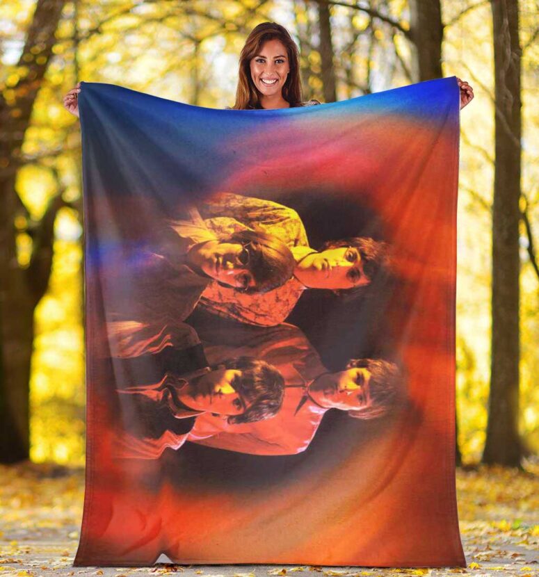 Pink Floyd Fleece Blanket - 1965 Their First Recordings Pink Floyd Premium Pink Floyd Fleece Blanket - 1965 Their First Recordings Pink Floyd Premium