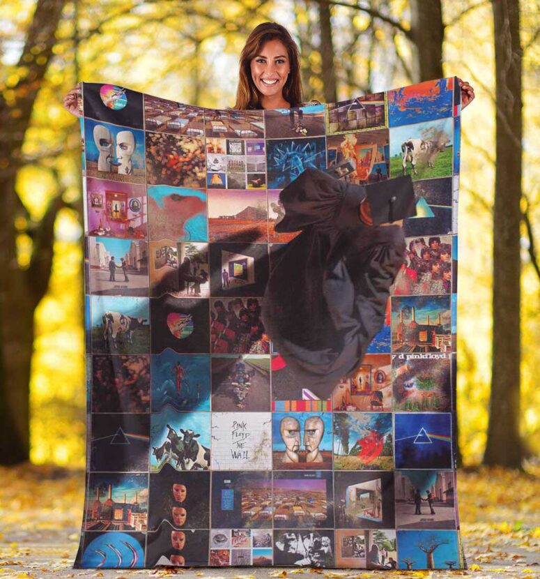 Pink Floyd Fleece Blanket - Foot In The Door Pink Floyd Fleece Blanket - Foot In The Door