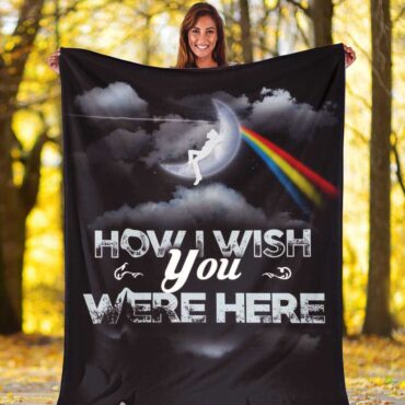 Pink Floyd Fleece Blanket - How Wish You Were Here  Premium