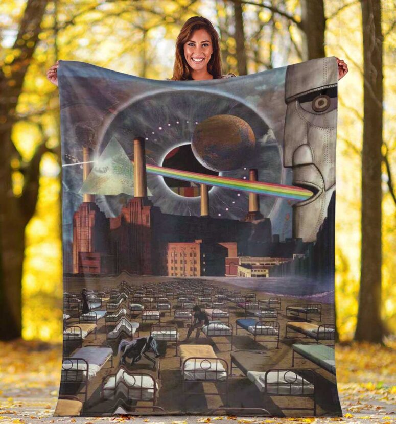 Pink Floyd Fleece Blanket - Momentary lapse of reason Premium