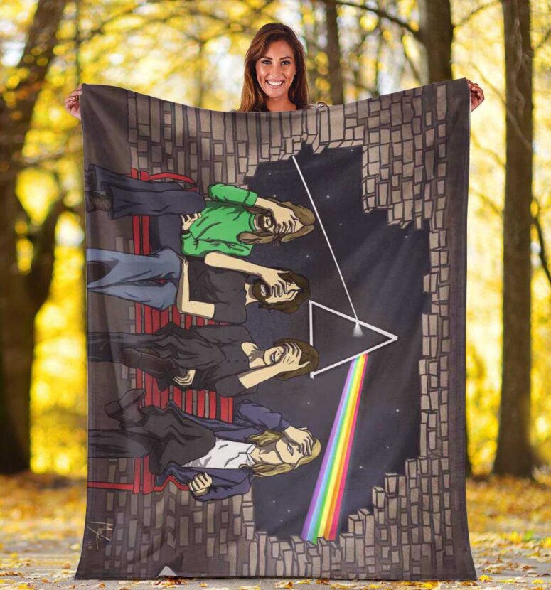 Pink Floyd Fleece Blanket - Facepalm Premium