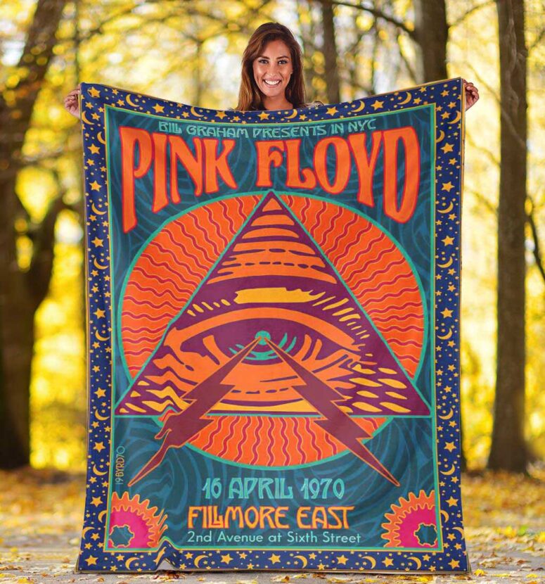 Pink Floyd Fleece Blanket - Fillmore East Premium