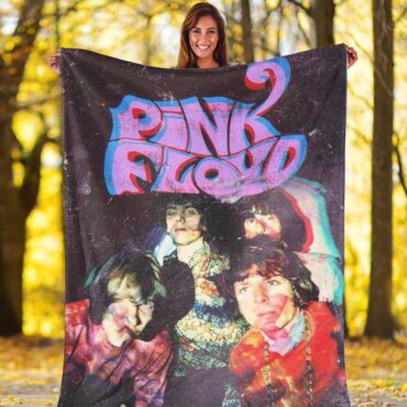 Pink Floyd Fleece Blanket - Psychedelic Art Premium