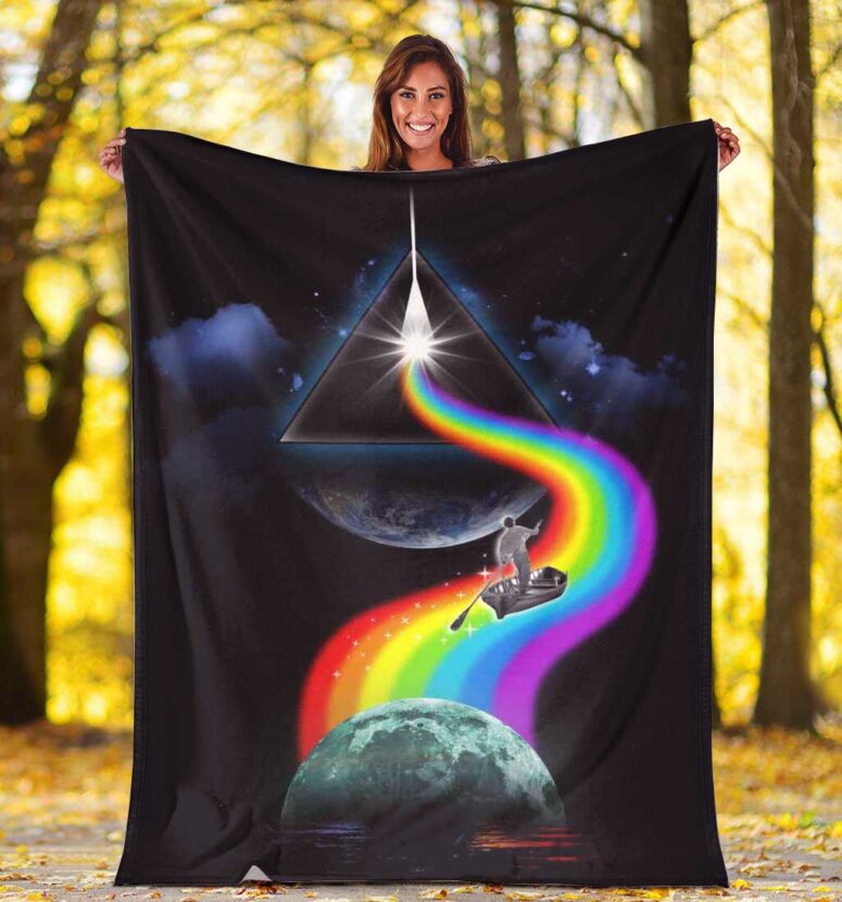 Pink Floyd Fleece Blanket - The Endless River Dark side of the moon Premium