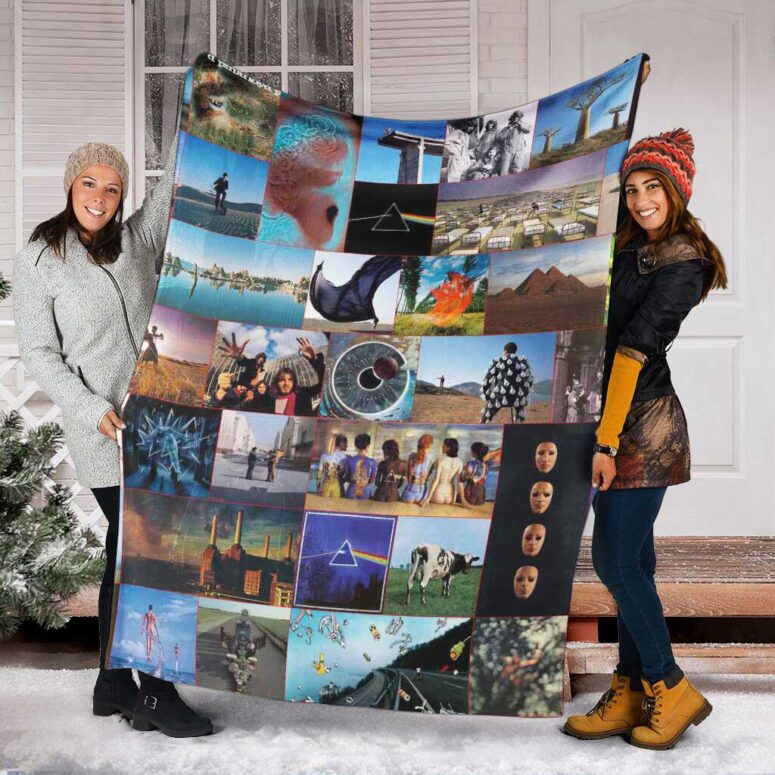 Pink Floyd Fleece Blanket - 40th Anniversary 2007 Premium