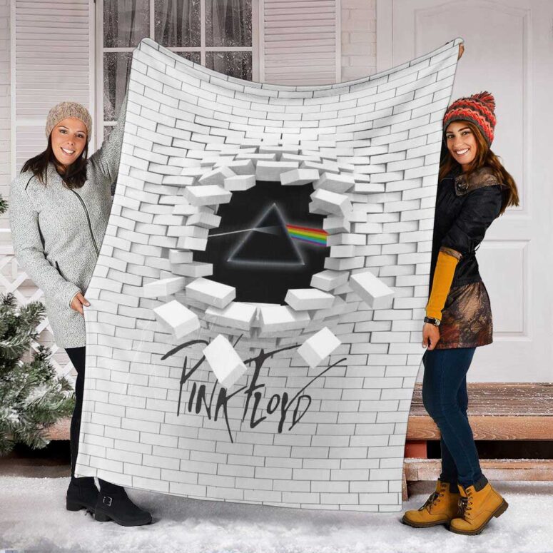 Pink Floyd Fleece Blanket - Brick In The Wall 3D Premium