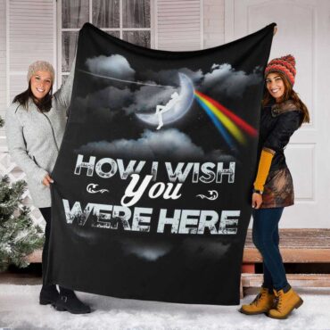 Pink Floyd Fleece Blanket - How Wish You Were Here  Premium