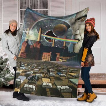 Pink Floyd Fleece Blanket - Momentary lapse of reason Premium
