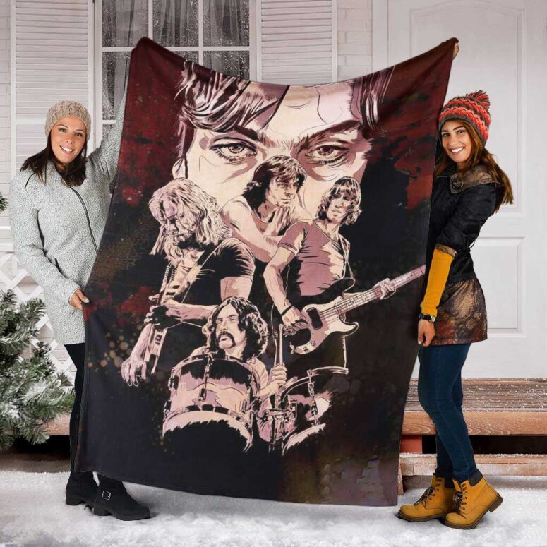Pink Floyd Fleece Blanket - The Legend Of Rock Premium Pink Floyd Fleece Blanket - The Legend Of Rock Premium
