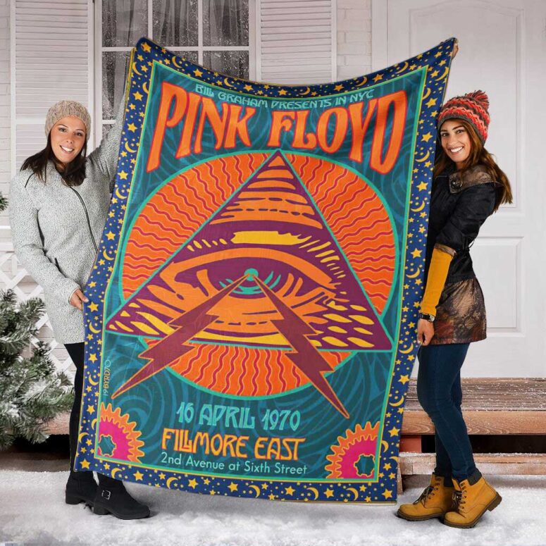 Pink Floyd Fleece Blanket - Fillmore East Premium