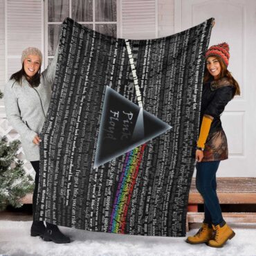 Pink Floyd Fleece Blanket - Lyric Premium