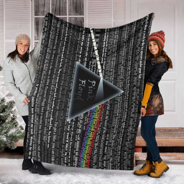 Pink Floyd Fleece Blanket - Lyric Premium