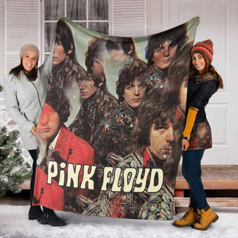 Pink Floyd Fleece Blanket - The Piper At The Gates Digital Art Premium