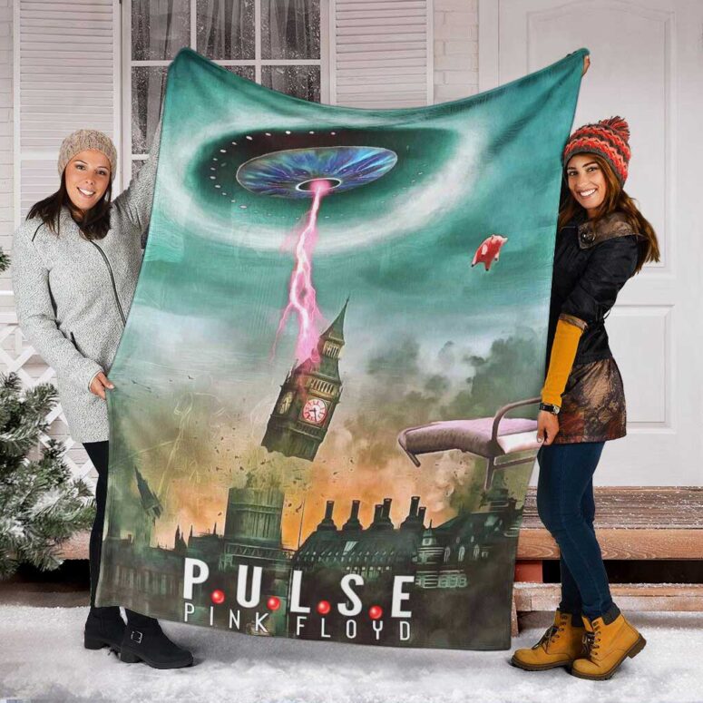 Pink Floyd Fleece Blanket - Power of Pulse Premium
