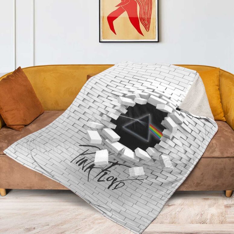 Pink Floyd Fleece Blanket - Brick In The Wall 3D Premium