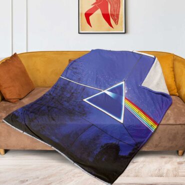 Pink Floyd Fleece Blanket - Dark Side of the Moon 30th Anniversary Remastered Premium