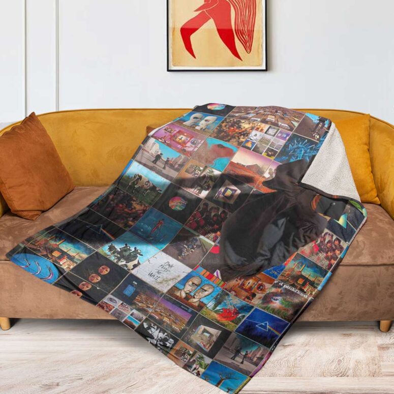 Pink Floyd Fleece Blanket - Foot In The Door Pink Floyd Fleece Blanket - Foot In The Door