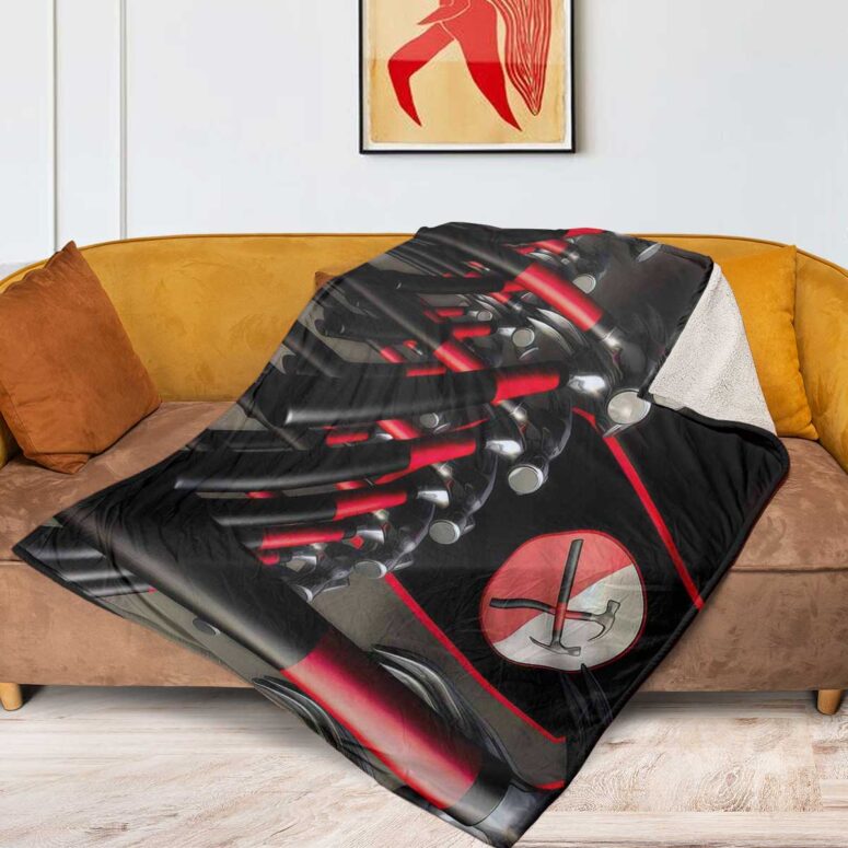 Pink Floyd Fleece Blanket - Hammer March Premium
