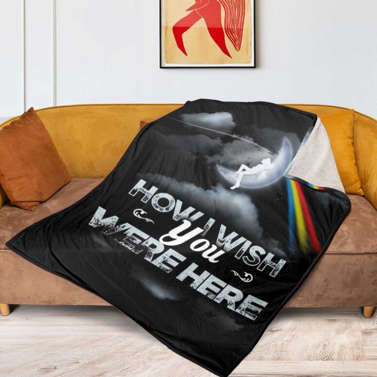 Pink Floyd Fleece Blanket - How Wish You Were Here  Premium