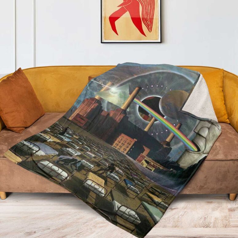 Pink Floyd Fleece Blanket - Momentary lapse of reason Premium