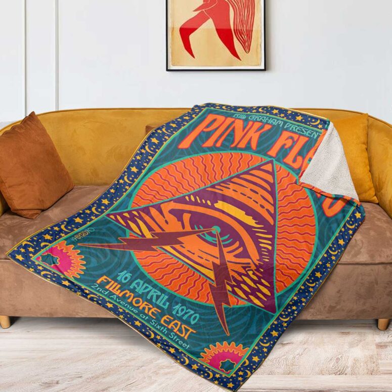 Pink Floyd Fleece Blanket - Fillmore East Premium
