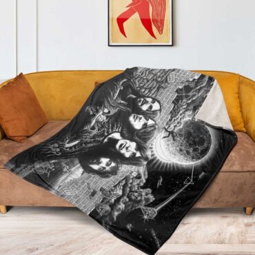 Pink Floyd Fleece Blanket - Psychedelism Premium