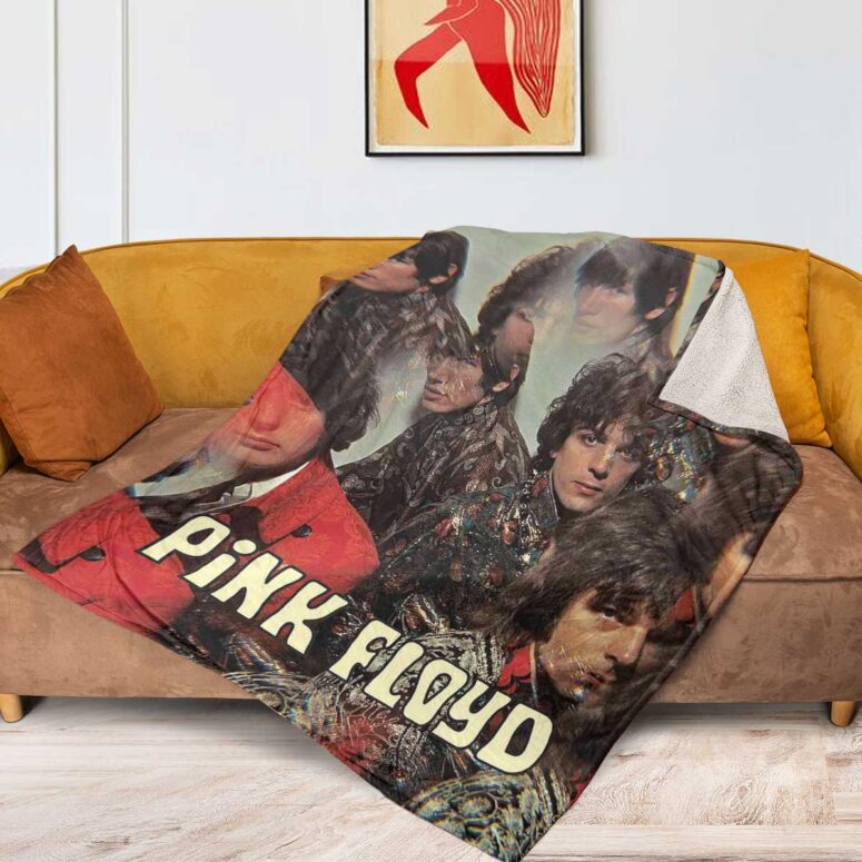 Pink Floyd Fleece Blanket - The Piper At The Gates Digital Art Premium