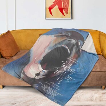 Pink Floyd Fleece Blanket - The Wall 1982 Art Premium