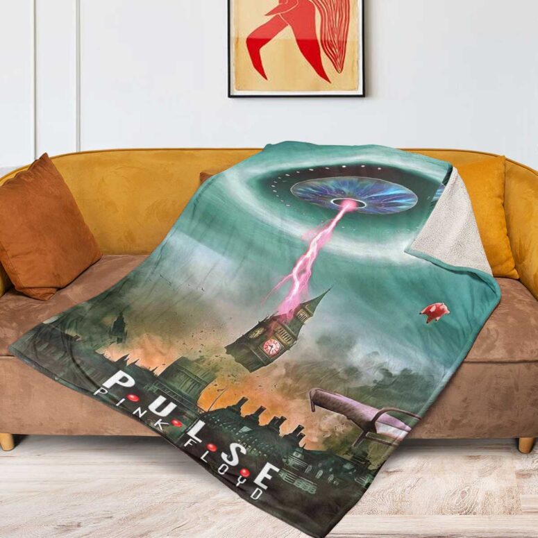 Pink Floyd Fleece Blanket - Power of Pulse Premium