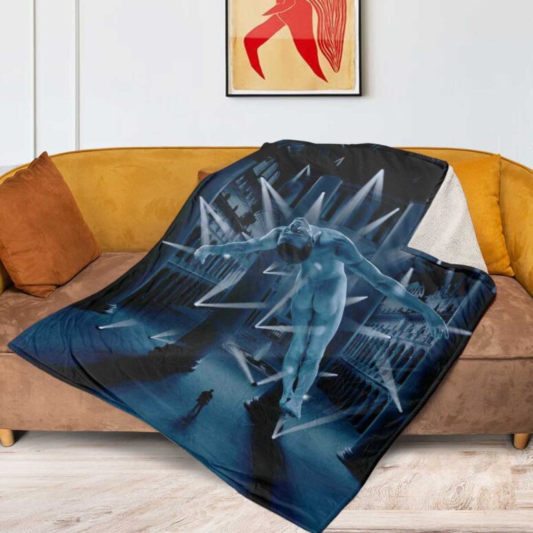 Pink Floyd Fleece Blanket - Pulse Box Set Book Cover 1995 Premium Pink Floyd Fleece Blanket - Pulse Box Set Book Cover 1995 Premium