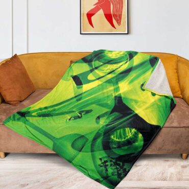Pink Floyd Fleece Blanket - The Dark Side Of The Moon CD 1993 Premium