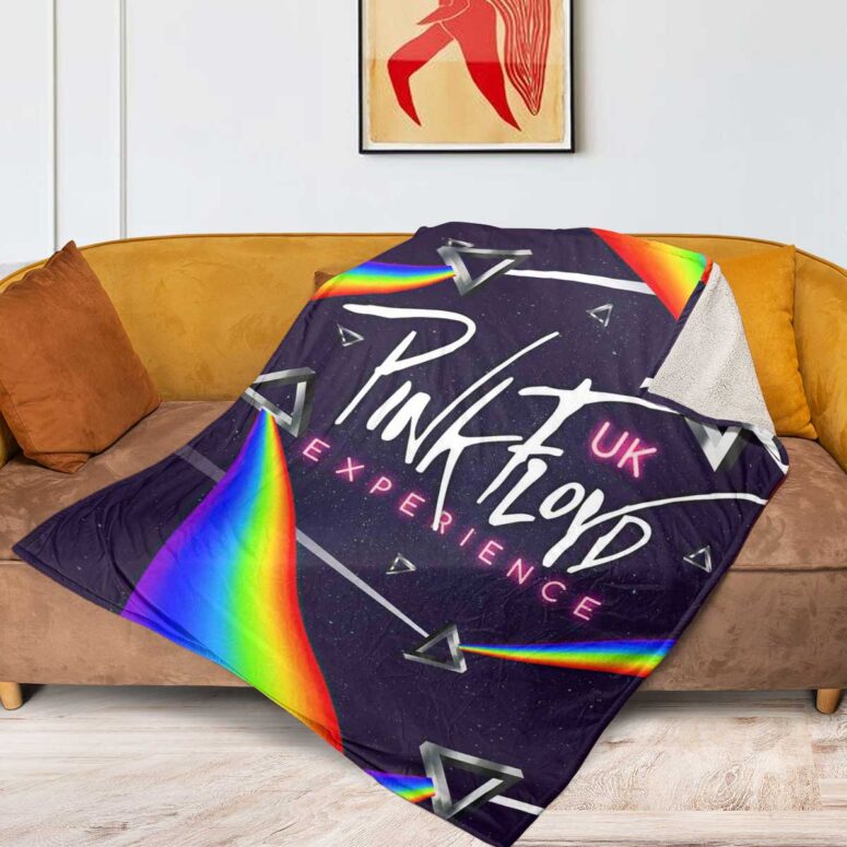 Pink Floyd Fleece Blanket - The Pink Floyd UK Experience Premium Pink Floyd Fleece Blanket - The Pink Floyd UK Experience Premium