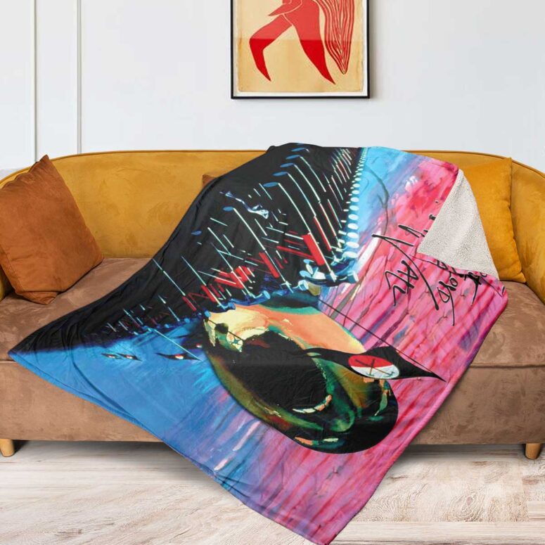 Pink Floyd Fleece Blanket - The Wall Hammers x Scream Premium Pink Floyd Fleece Blanket - The Wall Hammers x Scream Premium