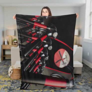 Pink Floyd Fleece Blanket - Hammer March Premium