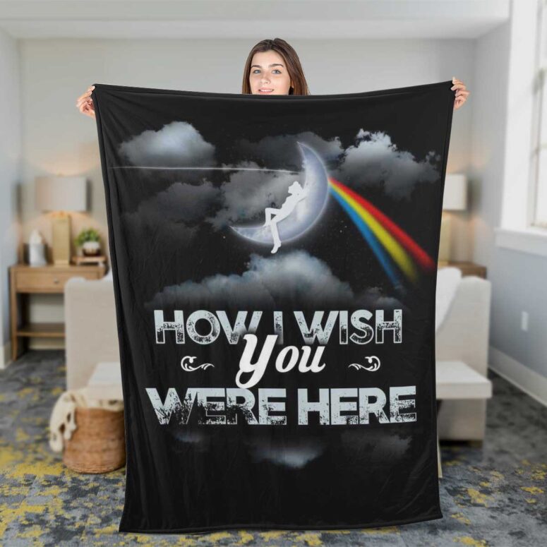 Pink Floyd Fleece Blanket - How Wish You Were Here  Premium