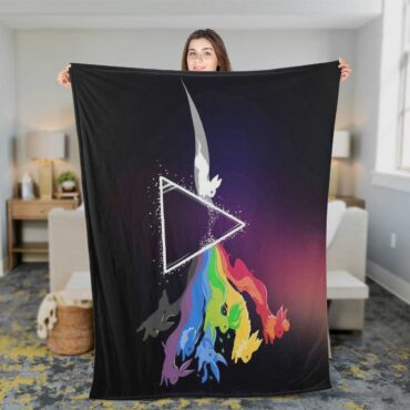 Eeve Evolution Dark Side Of The Moon Pokemon Pink Floyd Shirt