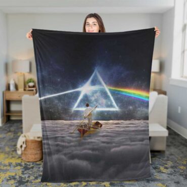 Pink Floyd Fleece Blanket - The Endless River x DSOTM Premium