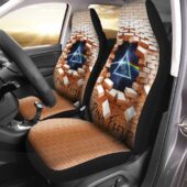 Pink Floyd Car Seat Cover Airbag Compatible - 3D Pink Floyd The Wall