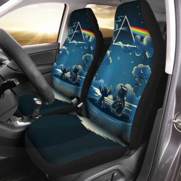 Pink Floyd Car Seat Cover Airbag Compatible - Lilo And Stitch Starry Sky Pink Floyd Car Seat Cover Airbag Compatible - Lilo And Stitch Starry Sky